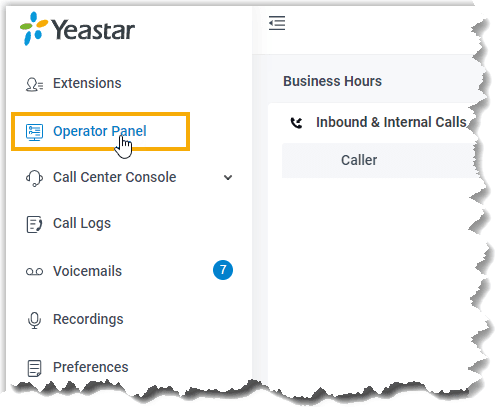 Access Operator Panel