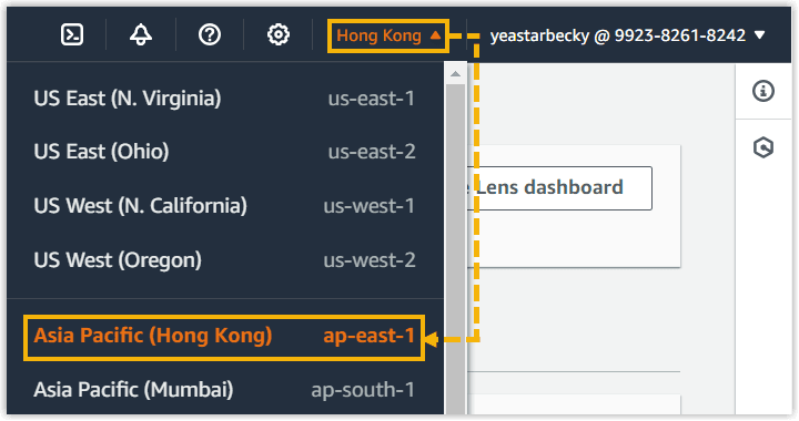Amazon Select Bucket Button