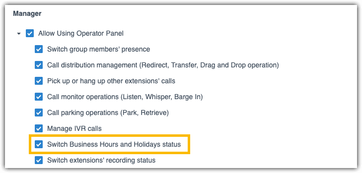 Extension Group Manager Permissions
