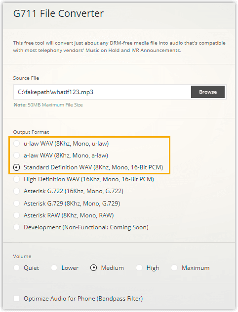 G711 Converter Online
