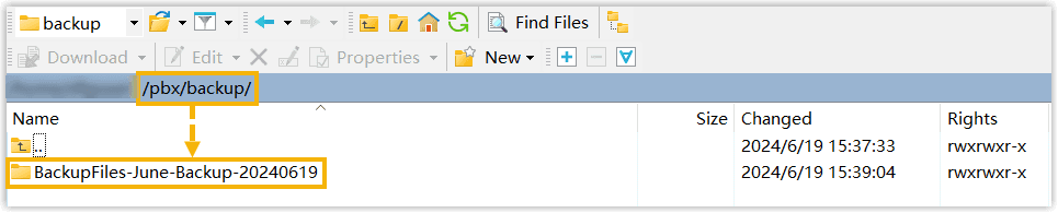 Recording File on SFTP