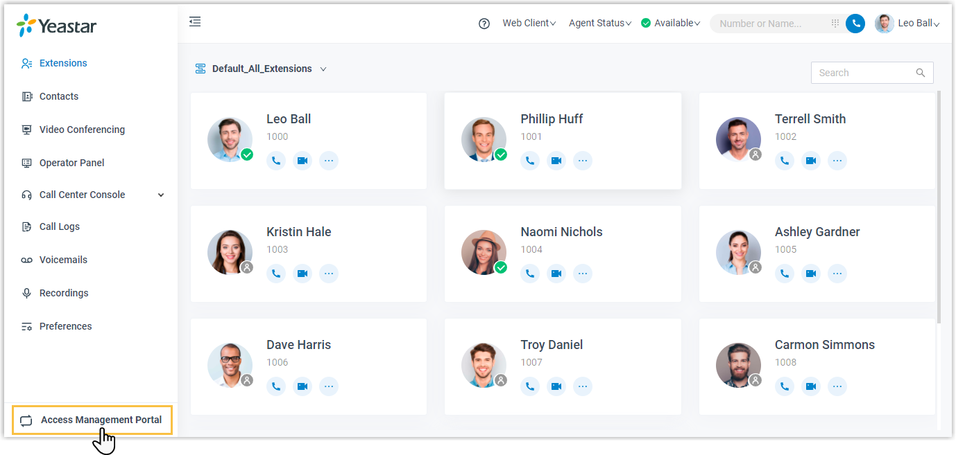 Access Management Portal