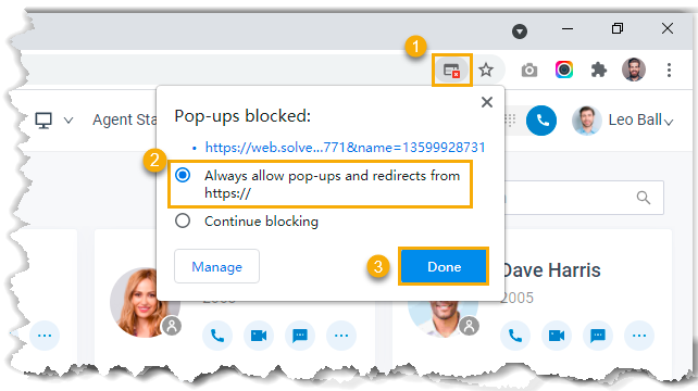 Popup Example