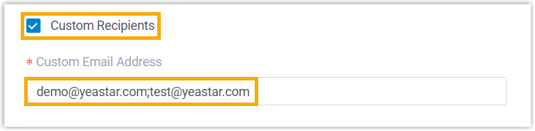 Custom Recipients for Group Voicemail