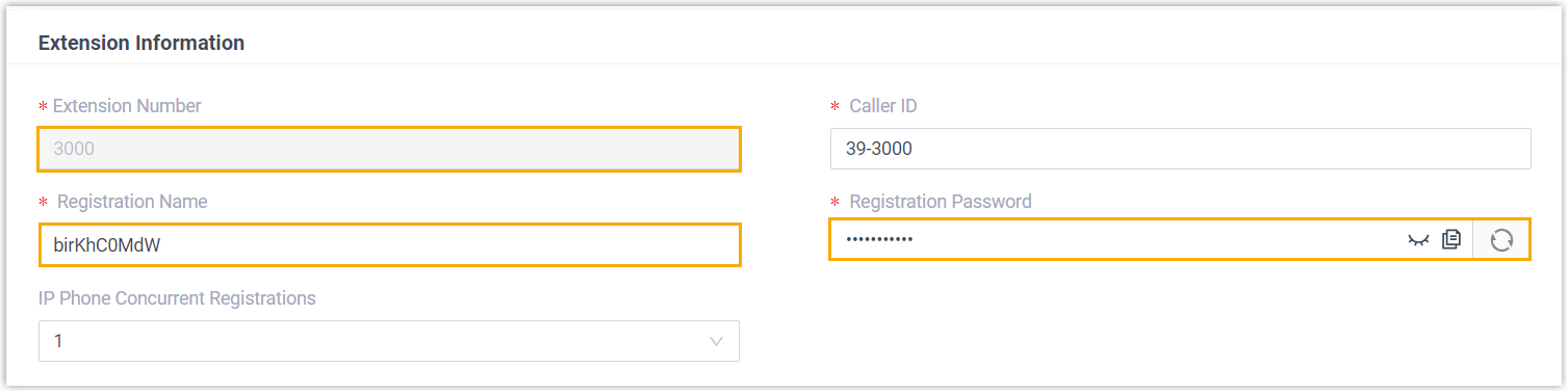 Extension Information