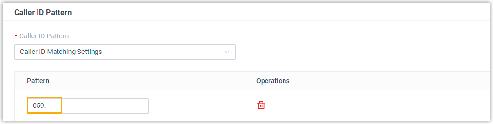 Inbound Calls Based on Caller ID 1