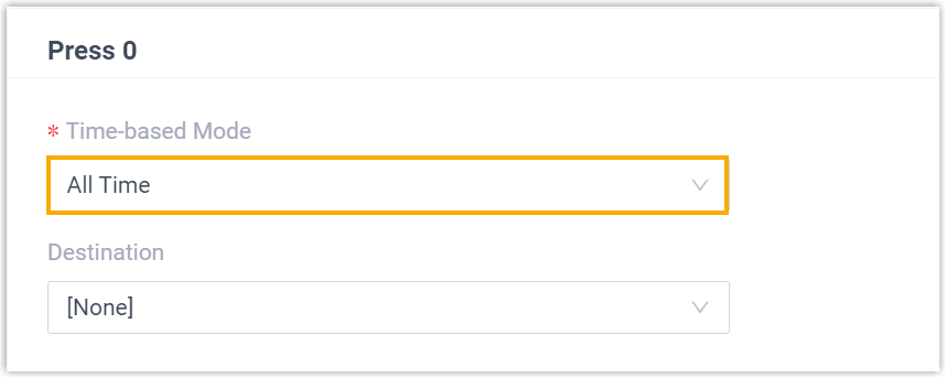 IVR Custom Time Example