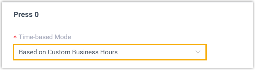 IVR Custom Time: Custom Business Hours