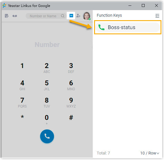 Monitor Boss Status on IZT Cloud Voice for Google