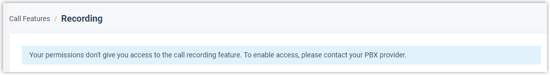 Recording Access Permission Prompt
