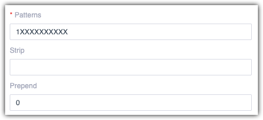 Reformat Inbound Caller ID Example 1
