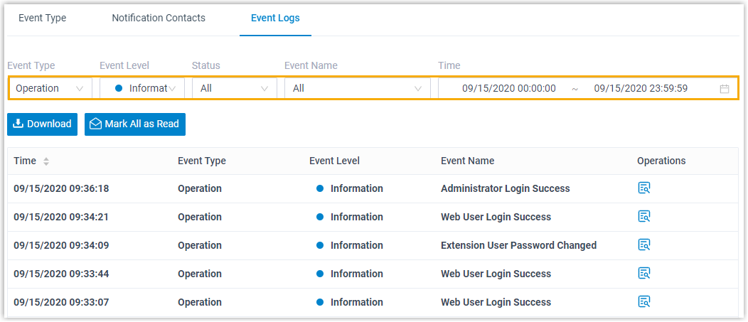 Search Event Logs