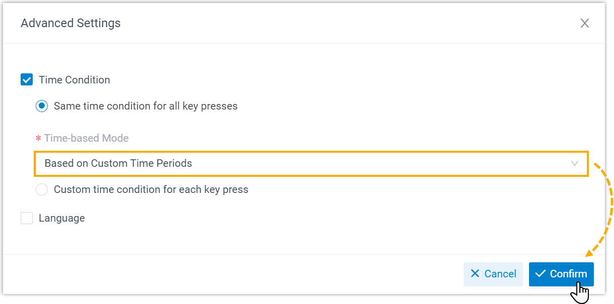 Select Custom Time Periods