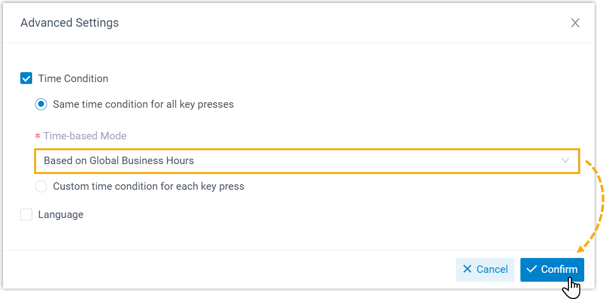Select Global Business Hours