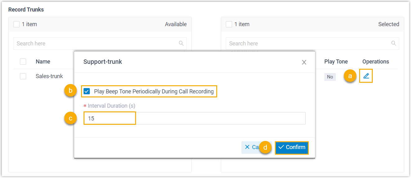 Set to Play Beep Periodically